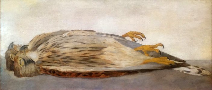 Jan Mankes, Twee dode torenvalken, Museum Arnhem, GM 13690