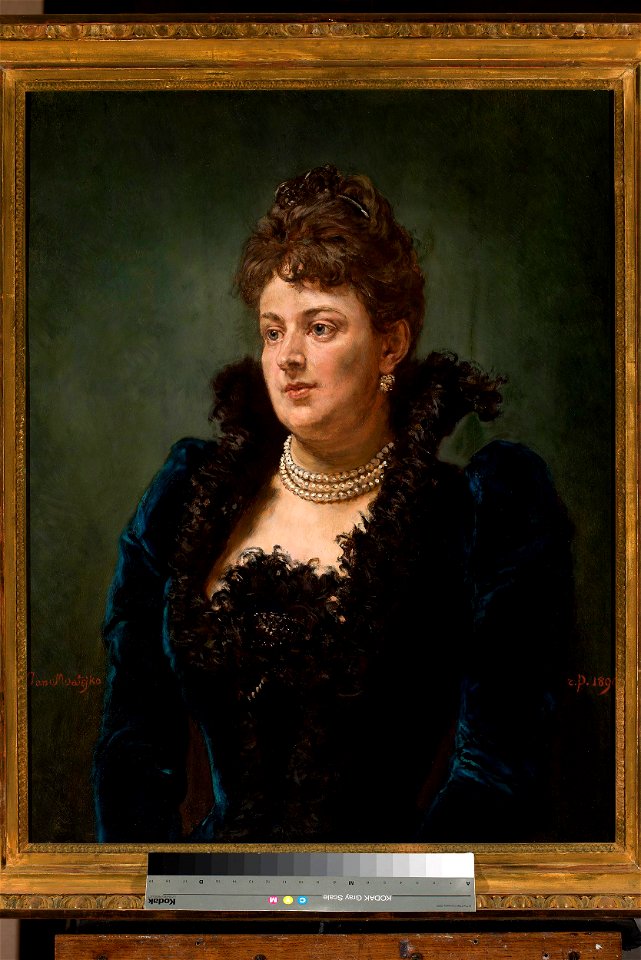 Jan Matejko - Portret Bony Ossowieckiej