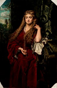 Jan Matejko - Castellan's Daughter (Copy) - MNK II-a-912 - National Museum Kraków. Free illustration for personal and commercial use.
