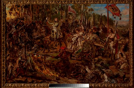 Jan Matejko - Kościuszko at Racławice, sketch - MP 439 MNW - National Museum in Warsaw