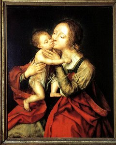 Jan Massijs - Holy Virgin and Child - WGA14263
