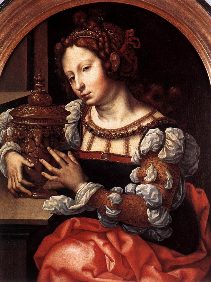 Jan Gossaert - Lady Portrayed as Mary Magdalene - WGA09768