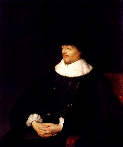 Jan Lievens - Portret van Constantijn Huygens