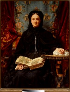 Jan Matejko - Portrait of Katarzyna Potocka née Branicka (1825–1907), wife of Adam - MP 438 MNW - National Museum in Warsaw