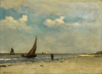 Jan Hendrik Weissenbruch - Strandgezicht