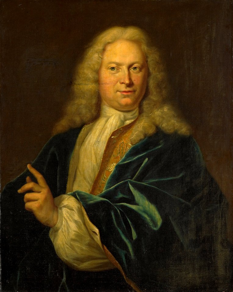Jan Henry van Heemskerck (1689-1730), graaf van het Heilige Roomse Rijk, heer van Achttienhoven, Den Bosch en Eyndschoten. Kapitein der burgerij te Amsterdam Rijksmuseum SK-A-1436