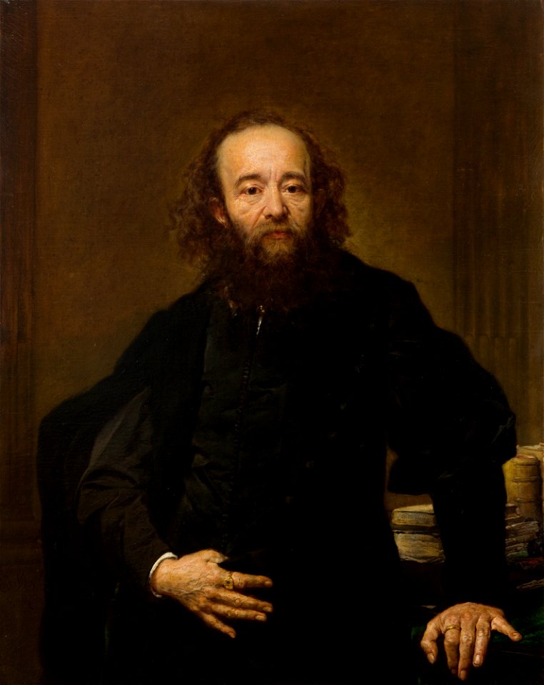 Jan Matejko - Portrait of Leonard Serafiński - MNK II-a-995 - National Museum Kraków