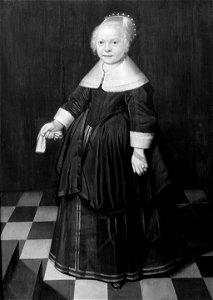 Jan Everse Kock - Portret van een meisje - SA 516 - Amsterdam Museum
