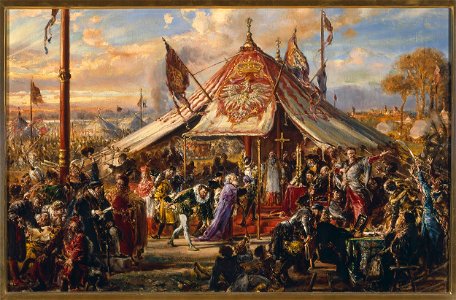 Jan Matejko - Power of Commonwealth at its Zenith, from the series “History of Civilization in Poland” - MP 5057 MNW - National Museum in Warsaw