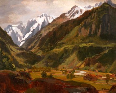 Jan Novopacký - Mountainous Landscape