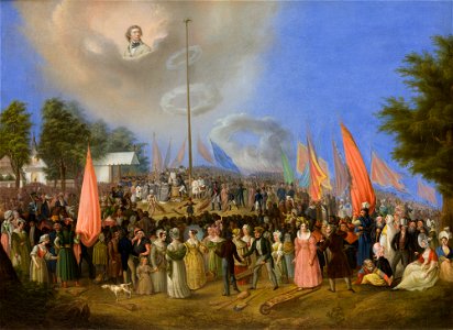 Jan Nepomucen Bizański - Rising of the Kościuszko Mound - MNK II-a-70 - National Museum Kraków
