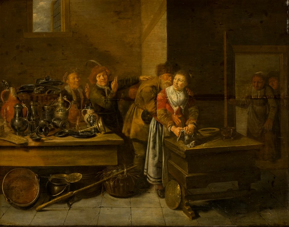 Jan Miense Molenaer - Et umage par - KMS3024 - Statens Museum for Kunst