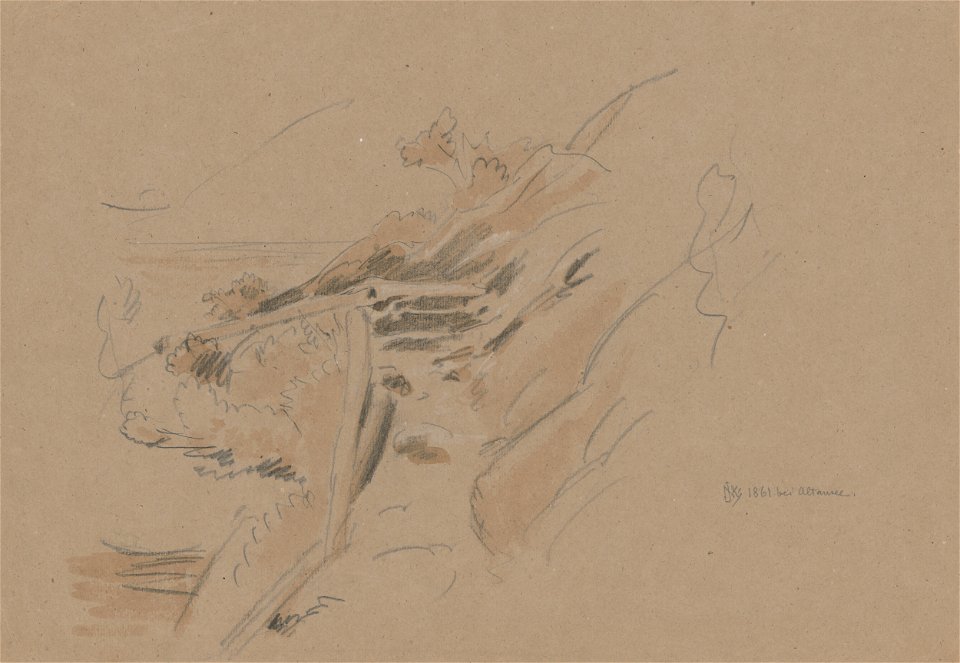 Jan Novopacký - Mountain Motif - K 6378 - Slovak National Gallery
