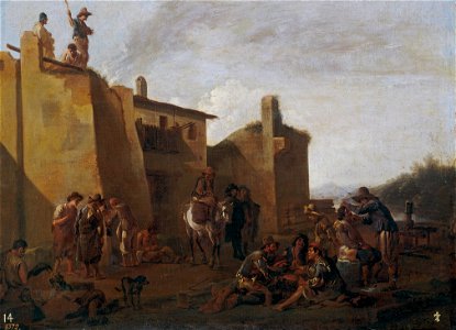 Jan Miel - Popular scene
