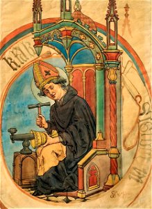 Jan Matejko - Św. Eligiusz - patron złotników 1889
