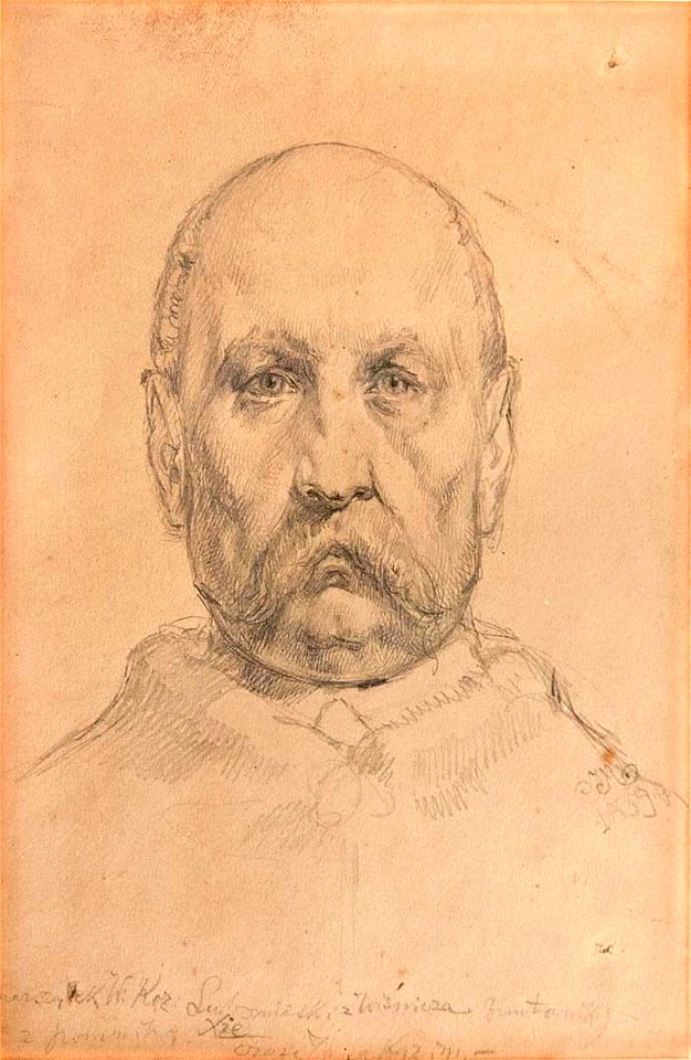 Jan Matejko - Portret księcia Jerzego Lubomirskiego 1859