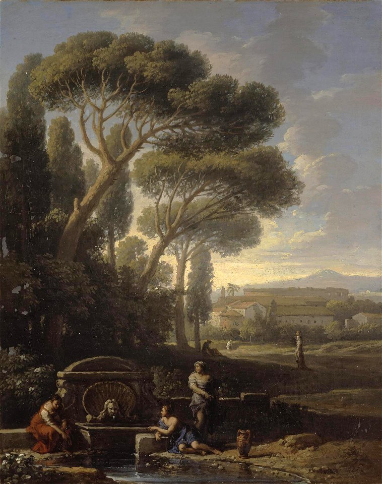 Jan Frans van Bloemen - Landscape in Latium