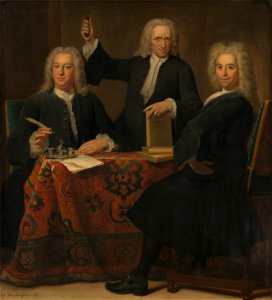 Jan Maurits Quinkhard - De regenten van het Leprozenhuis - SA 3042 - Amsterdam Museum