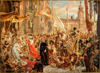 Jan Matejko - Szkic do obrazu Konstytucja 3-Maja
