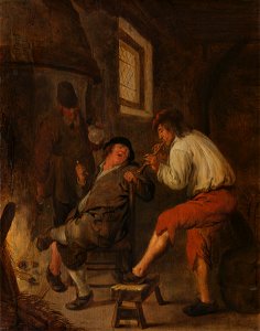 Jan Miense Molenaer - De schalmeispeler - 1533 (OK) - Museum Boijmans Van Beuningen