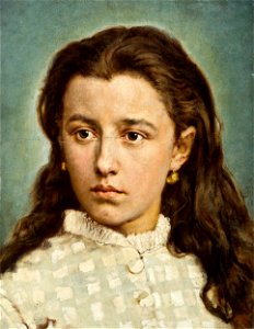 Jan Matejko - Portrait of Maria Levittoux - MP 4501 MNW - National Museum in Warsaw. Free illustration for personal and commercial use.
