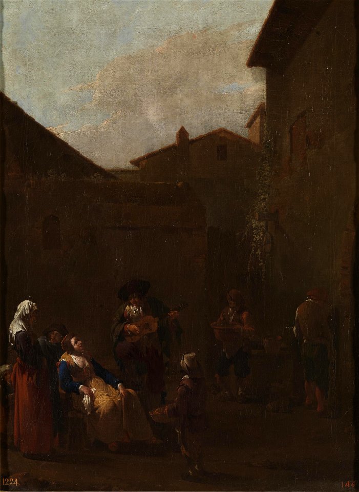 Jan Miel - The vihuela player