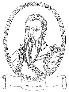 Jan Radzivił Baradaty. Ян Радзівіл Барадаты (M. Starkman, 1857). Free illustration for personal and commercial use.