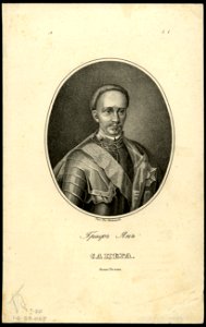 Jan Kazimier Sapieha. Ян Казімер Сапега (P. Ivanov, 1825-50)
