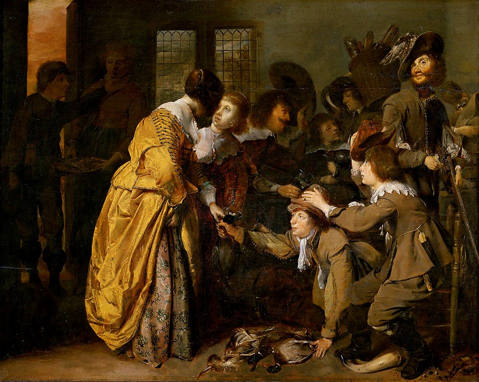 Jan Olis, , Kunsthistorisches Museum Wien, Gemäldegalerie - Heimkehr von der Jagd - GG 5960 - Kunsthistorisches Museum