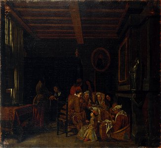 Jan Josef Horemans the Elder - Genre scene (Breakfast)