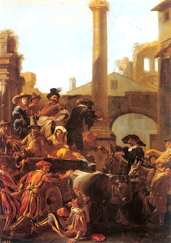 Jan Miel Roman Carnival 1653