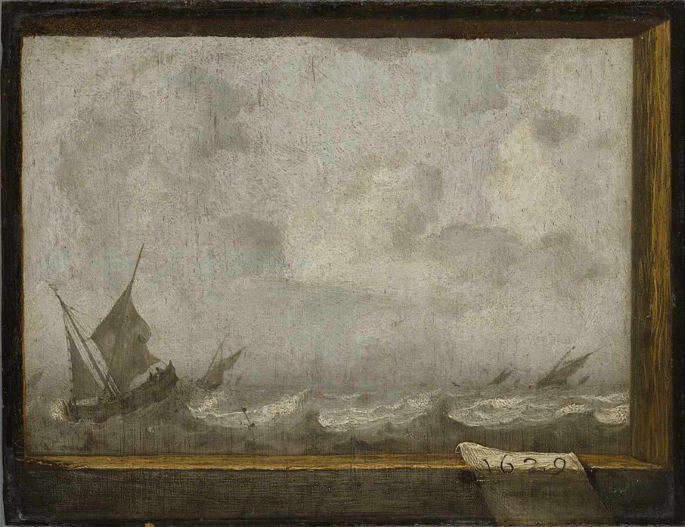 Jan Porcellis - Stürmische See - 5742 - Bavarian State Painting Collections