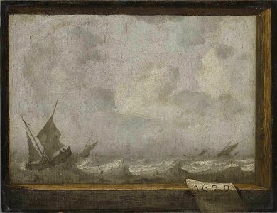 Jan Porcellis - Stürmische See - 5742 - Bavarian State Painting Collections