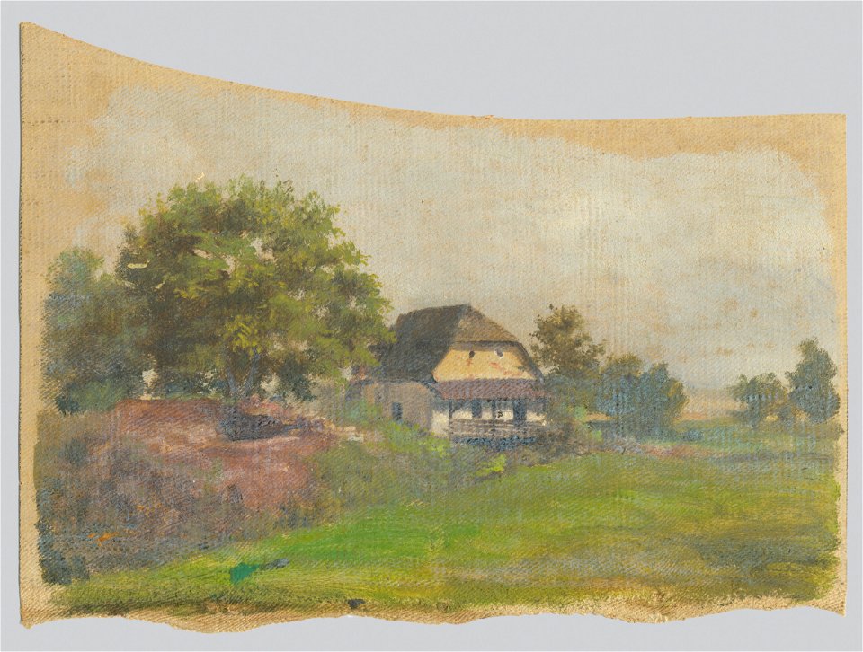 Jan Novopacký - Isolated House - O 3574 - Slovak National Gallery