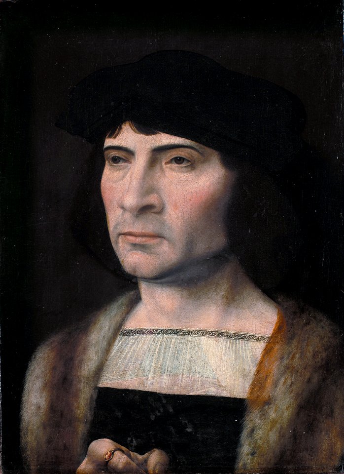 Jan Gossaert (Mabuse) - Portrait of a Man - Google Art ProjectFXD