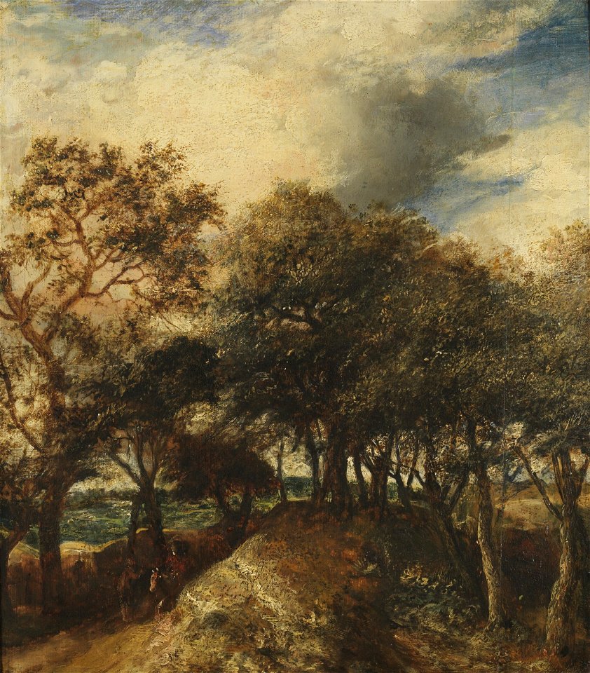 Jan Lievens - Duinlandschap met bomen - 1455 (OK) - Museum Boijmans Van Beuningen