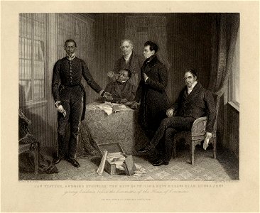 Jan or Dyani Tzatzoe (Tshatshu); Andries Stoffles; James Read Sr; James Read Jr; John Philip by Henry Room