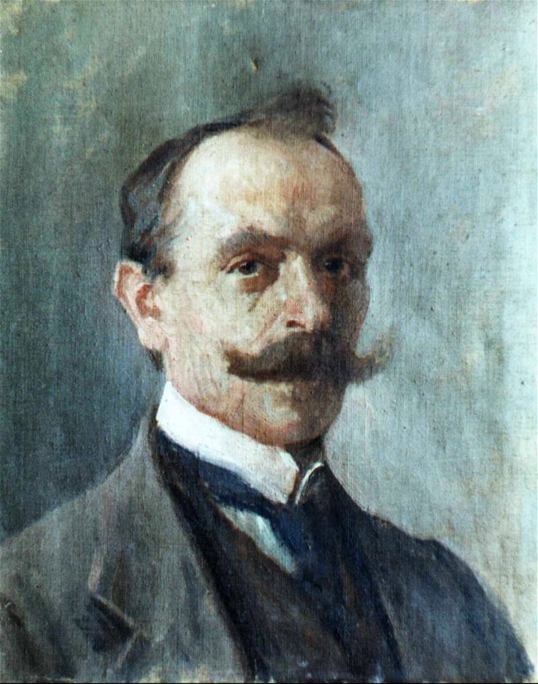 Jan Kazimierz Olpiński - Self-portrait