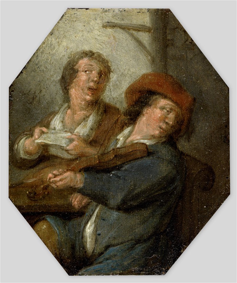 Jan Molenaer de Jonge - Het gehoor, 1 van de 5 zintuigen