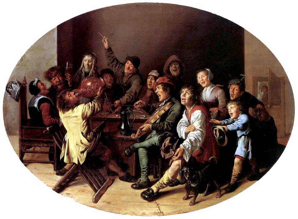 Jan Miense Molenaer - The King Drinks - WGA16099