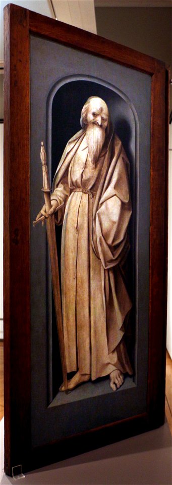 Jan provost, trittico di nostra signora della misericordia, 1512-15, 02 paolo