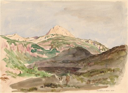 Jan Novopacký - View of Wildesee - K 6439 - Slovak National Gallery
