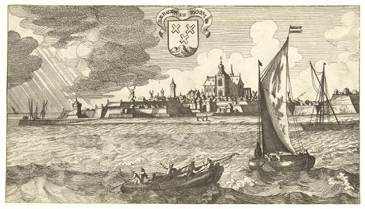 Jan Peeters and Gaspar Bouttats - View of Bergen op Zoom