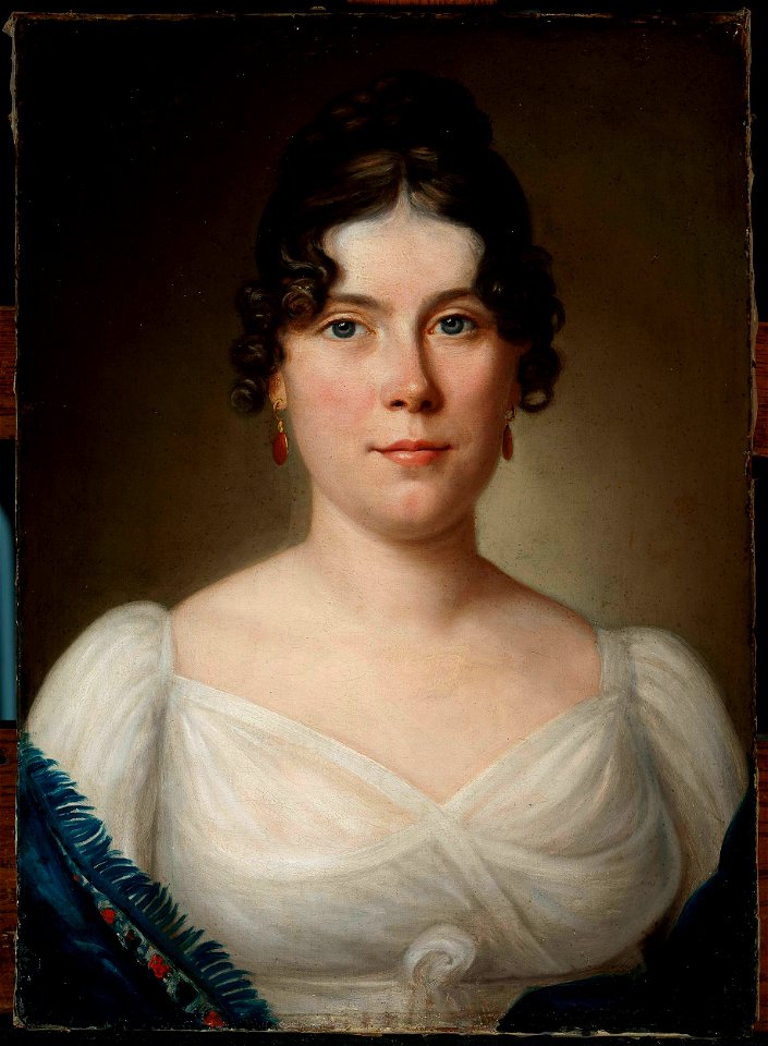 Jan Gładysz - Portrait of Adelajda Lesznowska 1.v. Le Brun - MP 2890 MNW - National Museum in Warsaw