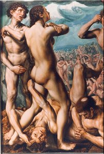 Jan Sanders van Hemessen - Last Judgement central panel fragment4