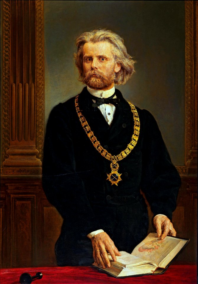 Jan Matejko - Portret prof Karola Gilewskiego