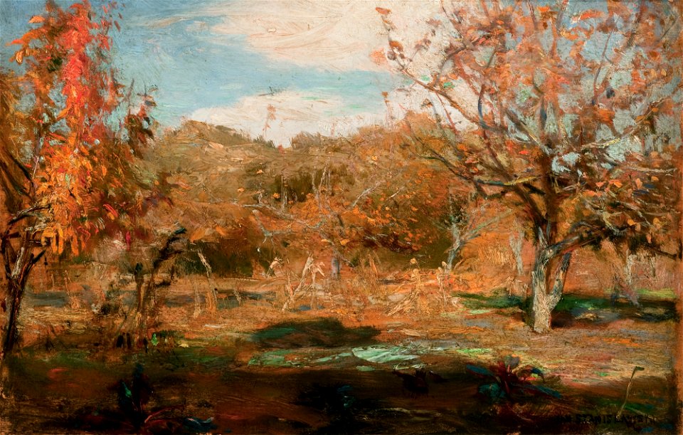 Jan Stanisławski - Orchard - MNK II-b-63 - National Museum Kraków