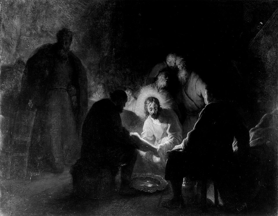 Jan Lievens - Christ Washing the Disciples' Feet - 1934.385 - Art Institute of Chicago