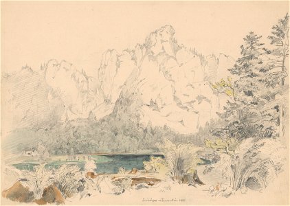 Jan Novopacký - Lake Laudach II. - K 6473 - Slovak National Gallery