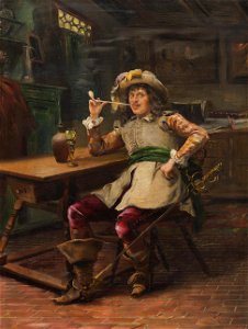 Jan Skramlík - Man with a Pipe